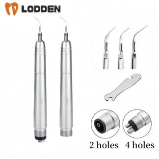 Escalador de aire ultrasónico Dental con 3 puntas, eliminador de cálculo Dental, limpieza de dientes, blanqueador, limpiador de dientes, 2 agujeros, 4 agujeros