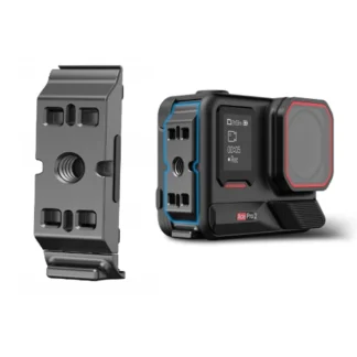 Cubierta de batería de disparo Vertical para Insta360 Ace Pro 2, cubierta protectora lateral de batería de liberación rápida de aleación de aluminio, accesorio de cámara