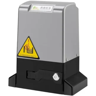 Kit de abridor de puerta corredera automático con mando a distancia, 370 vatios, puede tirar de la puerta de 0 a 600 kilogramos