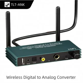 Convertidor de audio digital a analógico Bluetooth 5.0 DAC - Convertidor óptico/coaxial a analógico RCA Decodificador de audio Hi-Fi