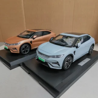 Modelo de coche de aleación de simulación, escala 1:18, BYD Song L 2024, adornos coleccionables