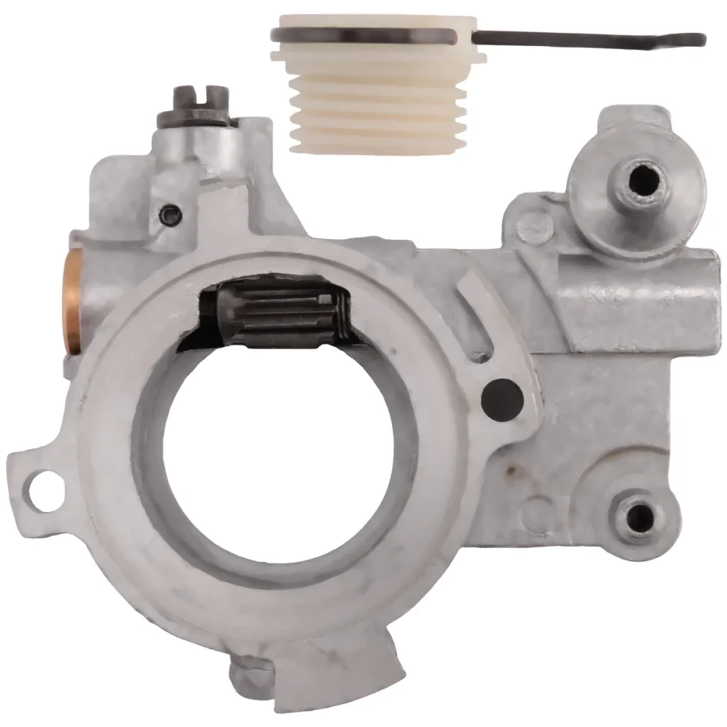 Nuevos accesorios de sierra de cadena con gancho de gusano para bomba de aceite para STIHL 660 066 650 065 064