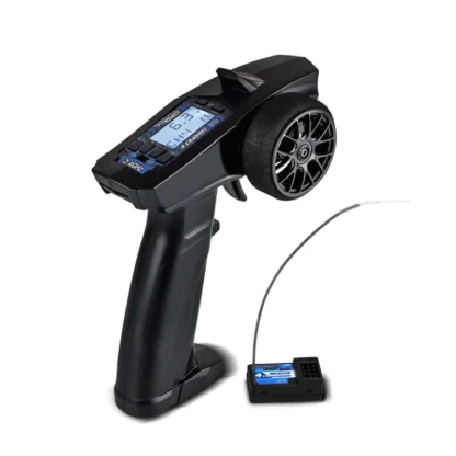 Turbo Racing-sistema de Radio P32 91803G-C, 2,4G, 4 canales VT, pantalla Lcd, Zender Afstandsbediening Met Ontvanger Voor Rc, arranque automático