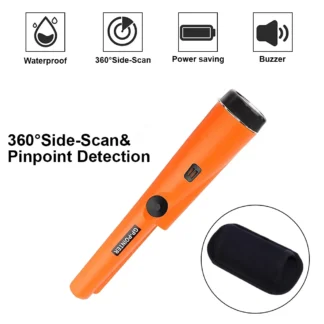 Detector de Metales subterráneo portátil, varilla de posicionamiento, puntero GP, Detector de seguridad de alta sensibilidad, resistente al agua, 1 ud.
