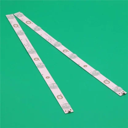 Tira de retroiluminación LED de 2 piezas para Polytron PLD- 248520 PLD-24D123 PLD-24D1850 PLD-24D1852 PLD-24D301 PLD-24D800 Barra 0D236D06-ZC21AG-08