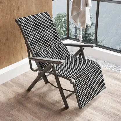 Muebles para el hogar, silla reclinable para el almuerzo, plegable, para oficina, silla reclinable de doble uso, respaldo para siesta, silla perezosa