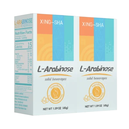 XING-SHA-bebidas sólidas l-arabinose, inhibe el catabolismo de sacarosa, reduce la absorción de glucosa