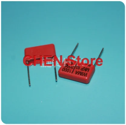 Película de Audio con capacitancia HIFI, P15, MKP10, FKP1, 1000PF, 1200PF, 1500PF, 1800PF, 2200PF, 1000V, 1250V, 1600V, 2000V, 1NF, 1.5NF, 2.2NF, 15MM
