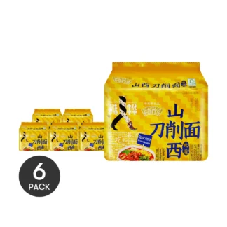 JINMAILANG-fideos con cuchillo Shanxi, 6 paquetes, 3,67 oz * 6 paquetes, 5 paquetes