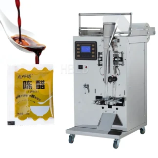 Máquina de embalaje multifuncional totalmente automática comercial, llenado y sellado de bolsas de salsa y agua