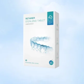 2 cajas de tabletas de limpieza para retenedores de dentadura de ortodoncia, soportes invisibles, tabletas de espuma de limpieza