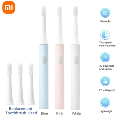 XIAOMI MIJIA T100 cepillo de dientes eléctrico sónico inalámbrico USB recargable cepillos de dientes impermeable Ultra sónico cepillo de dientes automático