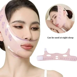 Nueva máscara para la barbilla, línea en V, máscaras faciales moldeadoras, correa para la cara, vendaje moldeador fino, máscara para esculpir el sueño, cinturón de elevación adelgazante Facial