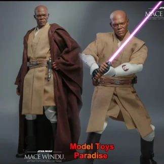 HOTTOYS HT MMS681 1/6 juguetes coleccionables Mace Windu Star Wars Jedi Master hombres soldado conjunto completo 12 pulgadas figura de acción modelo regalos