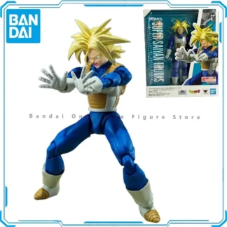 En Stock Original Bandai SHF Dragon Ball Hidden Power Super Sailor Future Trunks figura de acción animación juguete regalo modelo coleccionista