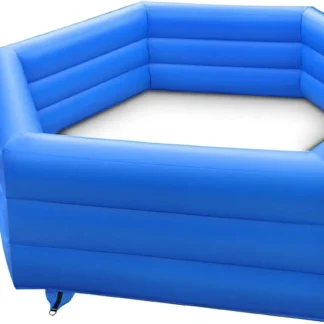 Gaga Ball Pit Hinchable, Cancha Gagaball de 20 pies con bomba de aire eléctrica, inflaza a menos de 3 minutos para exteriores