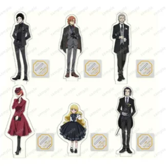 Juego Akutagawa Ryunosuke Nakahara Chuya Mori Ougai soporte acrílico muñeca Anime figura modelo placa Cosplay juguete para regalo