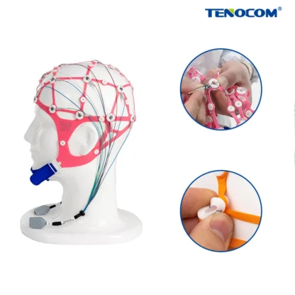 Tapa EEG de 20 canales para electrodo de copa