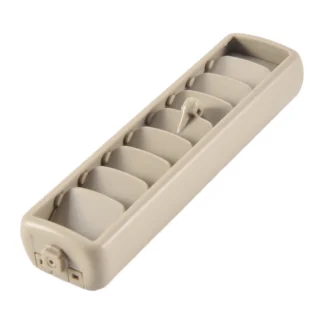 Instalación de cubierta de rejilla de Panel A/C de salida de ventilación de aire acondicionado lateral superior de techo de coche Beige para V93 V97