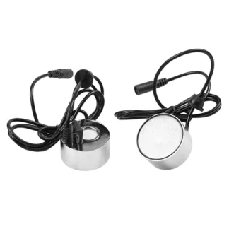 Humidificador de 45Mm, generador de niebla ultrasónica, incubadora Industrial, nebulizador de 24V, cabezal de atomizador, nebulizador, 2 uds.