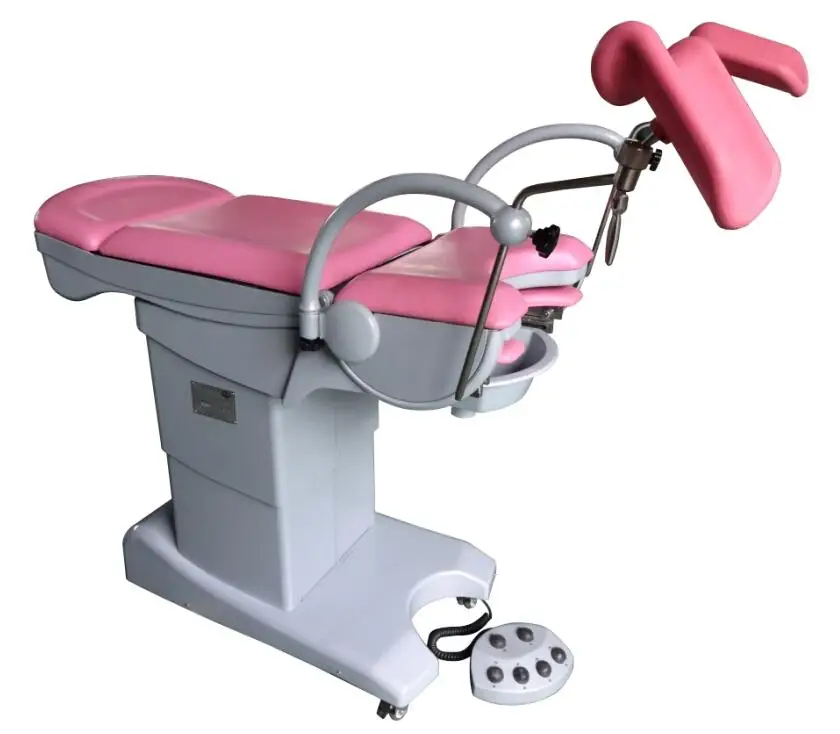 Cama de examen ginecológico eléctrico para hospital