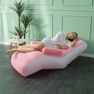 Sofá inflable de lujo para una máxima comodidad, perfecto para el hogar y el jardín, muebles de exterior, terraza, cama, Patio, juego de Silla, sillón