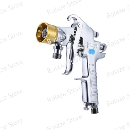 PISTOLA DE PULVERIZACIÓN de gran diámetro para pintura de látex, PISTOLA DE PULVERIZACIÓN de 6 agujeros, pintura al agua, imitación de mármol, W-77