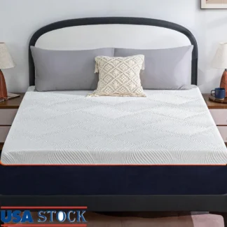 Colchón Queen de 12 pulgadas, cama firme de espuma viscoelástica en una caja, transpirable, alivio de presión, sin fibra de vidrio, certificado, comodidad certificada de EE. UU.