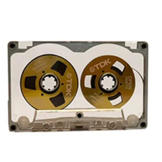 T35C Disco de cinta en blanco de 55 minutos Disco abierto pequeño de metal de doble cara Disco de cinta de casete en blanco, E