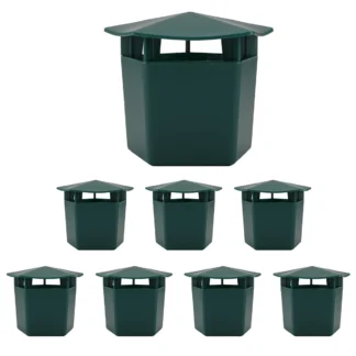 Gran oferta, 8 piezas, trampas para caracoles de cerveza ecológicas para atrapar lesmas, atrapasueños de caracoles, seguras para niños y mascotas