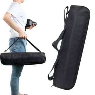 Bolso de mano de 40-84cm, estuche de almacenamiento para micrófono, fotografía, trípode ligero, bolsa con soporte, tela Oxford, bolsa de transporte para fotografía