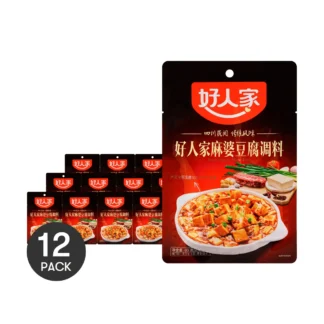 HAORENJIA HRJ-condimentos para Mapo Toufu, 2,82 oz x 12 paquetes, 12 paquetes