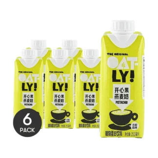 Leche de avena de pistacho, 6 paquetes, 8,45 floz * 6 paquetes