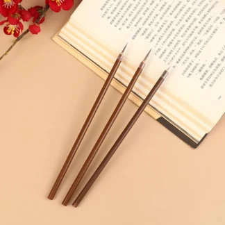 Pincel de pelo de lobos, pincel de pintura de línea de gancho, pincel de caligrafía china, pintura al óleo de arte, pincel de dibujo