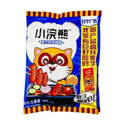 Unif-fideos crujientes de ala de pollo para barbacoa, Aperitivos crujientes, 1,23 oz x 12 paquetes, 12 paquetes