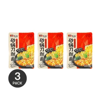 WanHe-2 paquetes de 6 piezas, fideos en rodajas, 6 oz * 2 paquetes * 3 [Paquete de valor]
