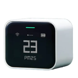 Detector de aire Lite Retina táctil pantalla IPS operación táctil Pm2.5 Mi aplicación de inicio Control Monitor de aire trabajo para Apple Homekit duradero