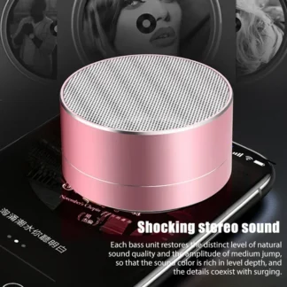 Mini altavoz portátil para transmisión de tarjetas TF, altavoz USB, sistema de sonido, enceinte, bluetooth, césped al aire libre, inalámbrico, Bluetooth