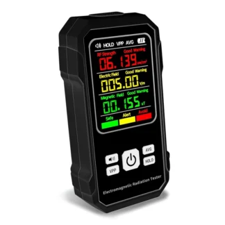 M18K-Detector de radiación electromagnética Medidor de campo magnético eléctrico Dispositivo de detección de fuerza RF con alarma de sonido(A)