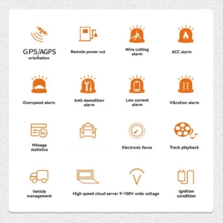 Rastreador GPS para coche T3, sistema de alarma de vibración con antena integrada de amplio voltaje de 9-100V, seguimiento GPS antirrobo en tiempo Real YDH