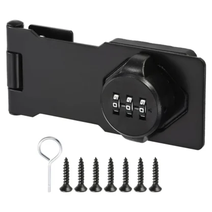 Cerradura de leva de seguridad antirrobo para el hogar, cerradura de combinación de 1000 grupos, cerraduras de cajón con contraseña de aleación de Zinc, gabinete con esfera mecánica