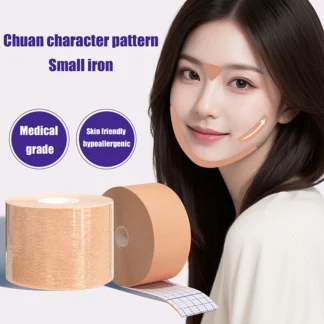 5M/rollo de cinta de kinesiología para cara, línea en V, cuello, ojos, levantamiento de arrugas, cinta adhesiva, herramienta de cuidado de la piel Facial, vendaje elástico