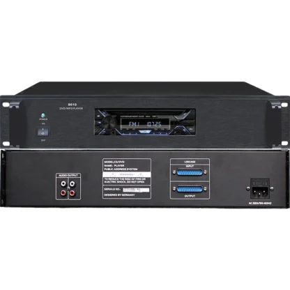 Sistema de OBT-8610 PA, equipo de Audio, reproductor de CD/MP3 con función FM, sistema de sonido