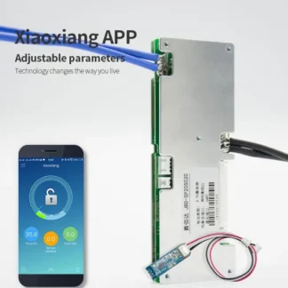 Placa de circuito bms 16s 48v 17s 60v 20s 72v 60a con aplicación BT comunicación inteligente de PC bms UART/RS485