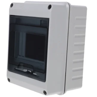 Caja de distribución de 5 vías IP65, ventana transparente impermeable, caja protectora de plástico eléctrica para exteriores