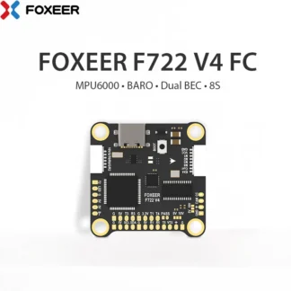 Foxeer F722 V4 MPU6000 8S FC doble BEC barómetro X8 controlador de vuelo 30,5X30,5mm Φ4mm 8S LIPO para RC FPV Freestyle Drone