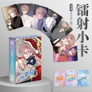 55 unid/set boceto: Lee Joo-bin Manga láser Lomo tarjeta álbum personajes de cómic sesión fotográfica tarjetas de colección de Fans