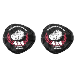 2X cubierta de neumáticos de repuesto para 1/10 Rc Crawler Traxxas Trx-4 Axial Scx10