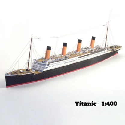 Exquisito rompecabezas de barco Titanic 3D, Kit de modelo de papel para montar, adornos coleccionables para decoración de habitación, regalos