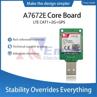 SIMCOM A7672E USB Dongle A7672E-Dongle A7672E Placa central LTE CAT1 + 2G + versión GPS con GPS externo